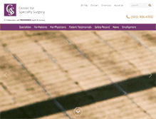 Tablet Screenshot of css-oregon.com